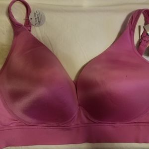 NWT~ JockeyForever Fit v-neck molded cup Bra.XXL